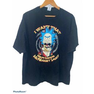 Rick and Morty Mens Szechuan Dipping Sauce Tshirt